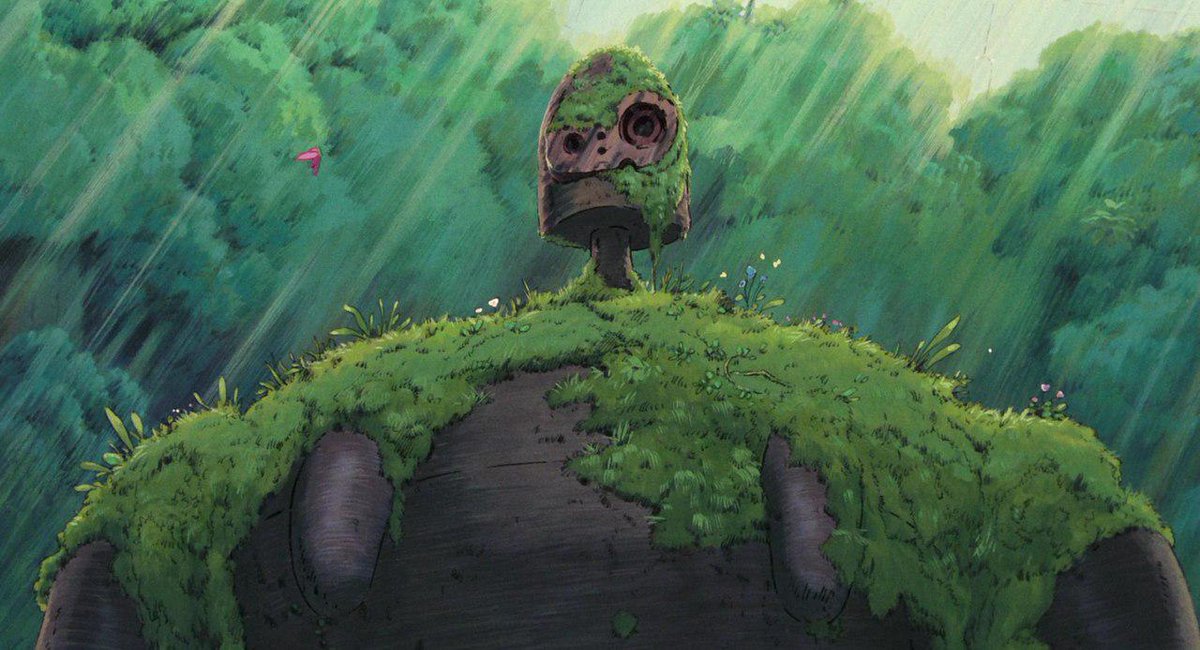 Castle In The Sky Robot Scene