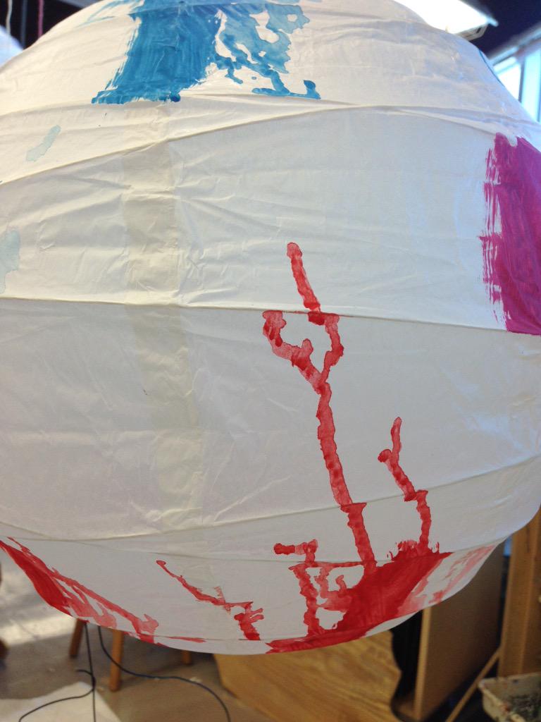 RachelSJ003's tweet photo. Color Field painting! @PrismK12 @APSKenmore #teachwithManRay, #artsintegration, #STEMtoSTEAM http://t.co/eqLRxEilyp