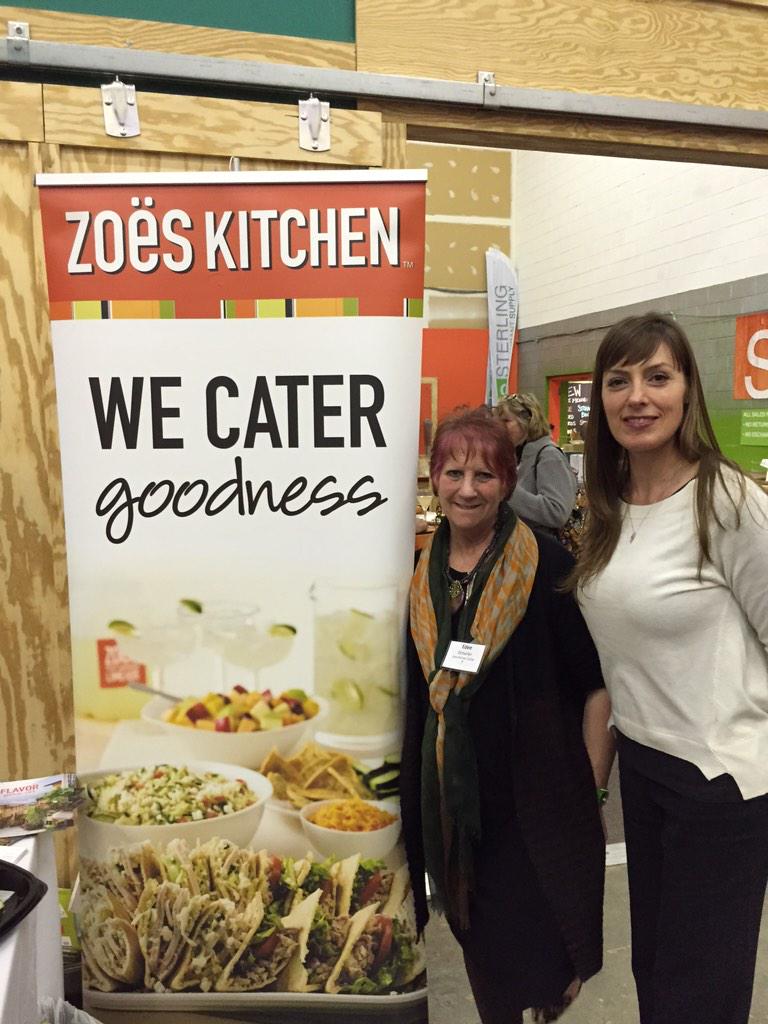 CCSInnovations's tweet photo. @CCSInnovations: Wonderful meeting Edee & Deanna from Zoe's Kithchen @ZoesKitchen #sharegoodness #partini2015! http://t.co/TA5Bt6ulT1