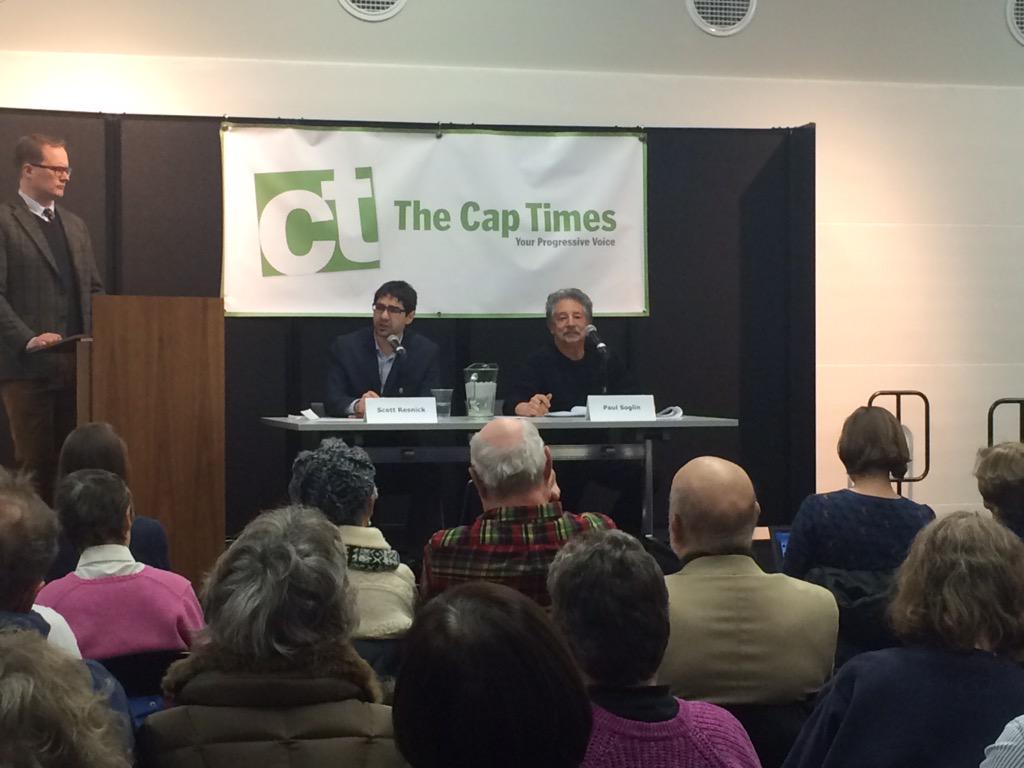 And we're off! #MadisonMayor #CapTimesDebate