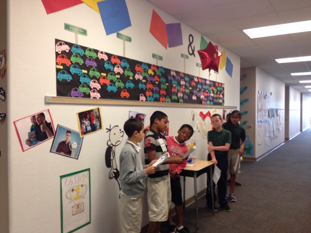 ManateeElem's tweet photo. Student Leaders at Manatee's Leadership Day share their 7 Habit knowledge. #TLIM http://t.co/nS6SRk6pP1