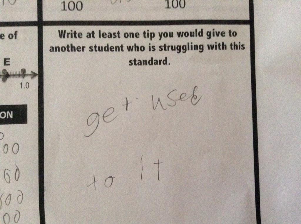 TheTrueMomBlog's tweet image. So this is what happens when my son is sick of homework!