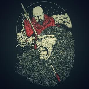 Tees <a href="/GATmerch/">G.A.T</a> - Kill The Lion Black - IDR 120k - available in our store - order: 0812 8820 6468