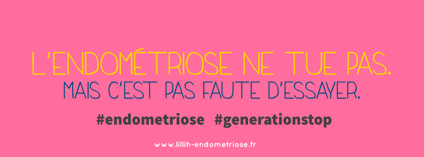 MarieMlafitte's tweet photo. “@LillihEndo: Un jour, une image #endometriose #generationstop http://t.co/Q08G3fnMOz”