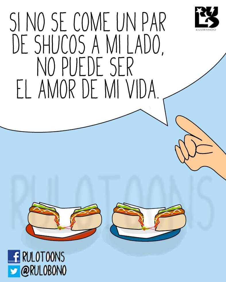 rulobono's tweet photo. #TeFriendzoneoSi no aceptas a comerte un par de shucos a mi lado.. http://t.co/C1prgVOfEL