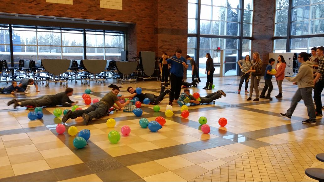 andrewspiece's tweet photo. A2: in my after school program we played human hungry hungry hippos #COLchat #cafeteriafun http://t.co/Q6byzifGpz