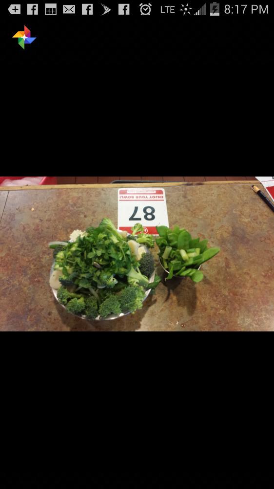 KevinGallivan's tweet photo. Love my green veggies! #HealthKwest #genghisgrillad http://t.co/FSCZPRTQFR