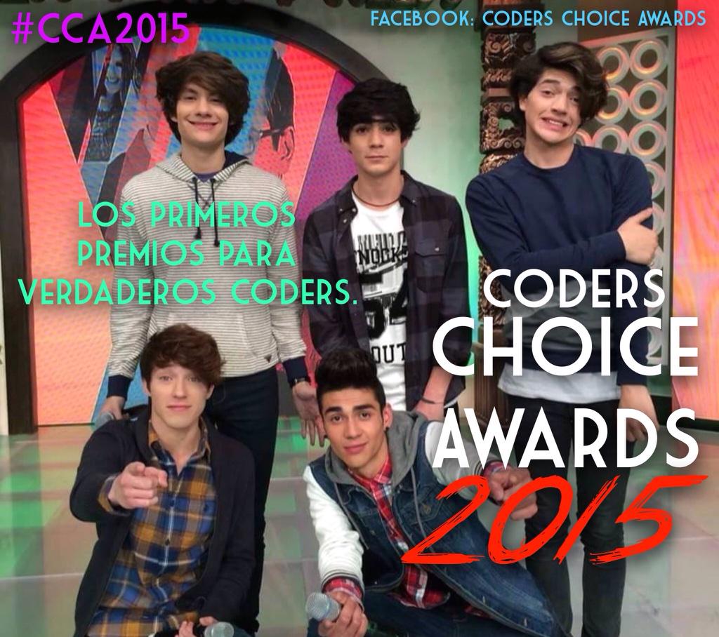 CodersChoiceAs's tweet image. #Coders estos son los primeros premios para verdaderos fans de @somosCD9!! Así que si lo eres vota para los #CCA2015.