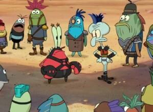 melsissa27's tweet photo. I took my son to see the new SpongeBob movie. Why are they dressed like @TheAscensionWWE ?? @WWE @WWEUniverse http://t.co/kCKKgbaHh9