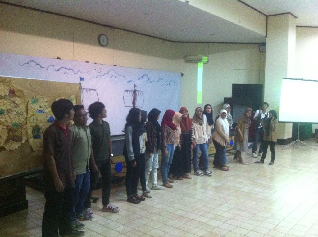 Departemen Sosling Full Team! #livetweet