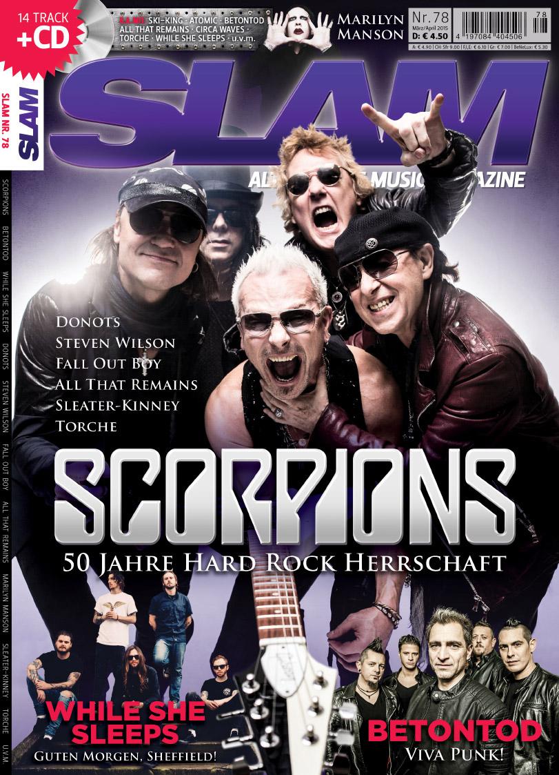 Wir gratulieren den <a href="/scorpions/">Scorpions</a> zum Platz 2 in den deutschen Albumcharts! #ScorpionsForever #SLAM20Years #ChartKiller