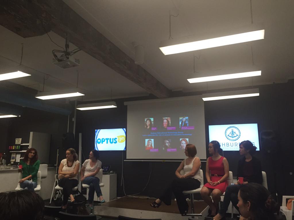 MrsHb's tweet photo. Celebrating women in EdTech @SydEduTechGroup @Fishburners #edtech http://t.co/RcjVmPVcYO