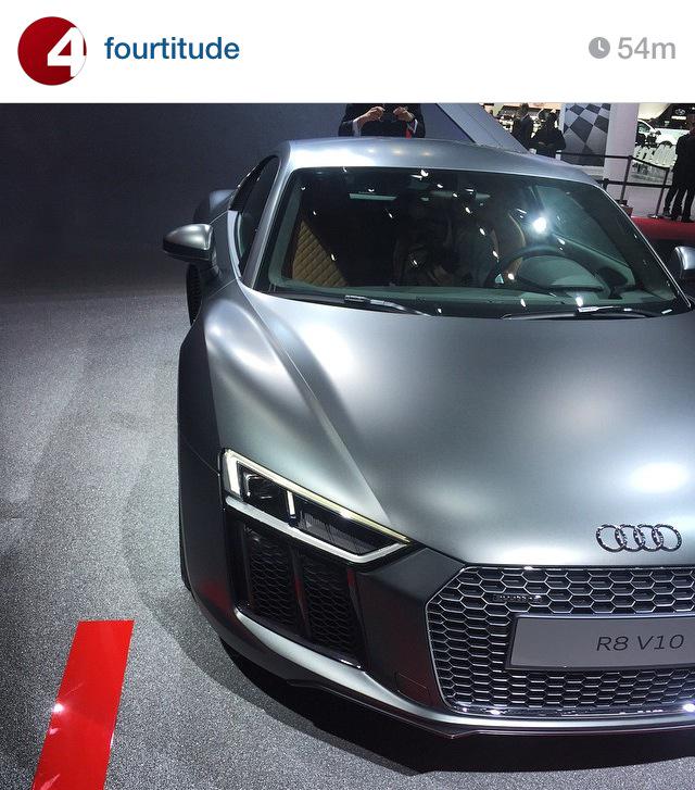 AudiNation's tweet photo. Check out @Fourtitude for the latest and greatest of the new R8 V10. http://t.co/iivxUdq2kb