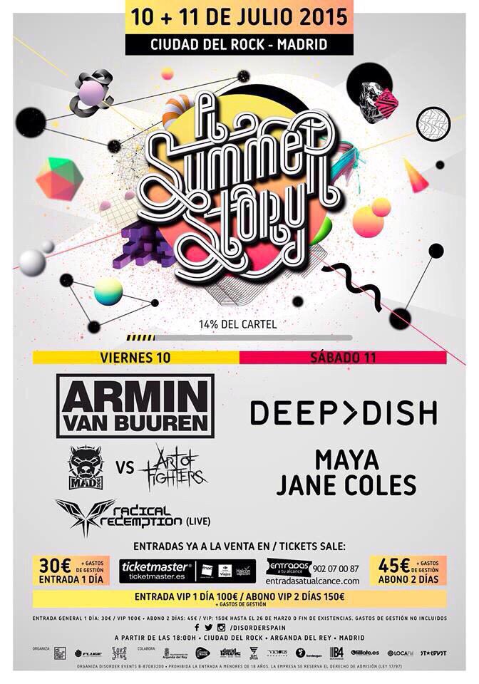 SmFestivals's tweet image. Desde el miércoles4 tu entrada o abono aquí.. #SummerStory   No te lo puedes perder!! Whatsapp: 669274740