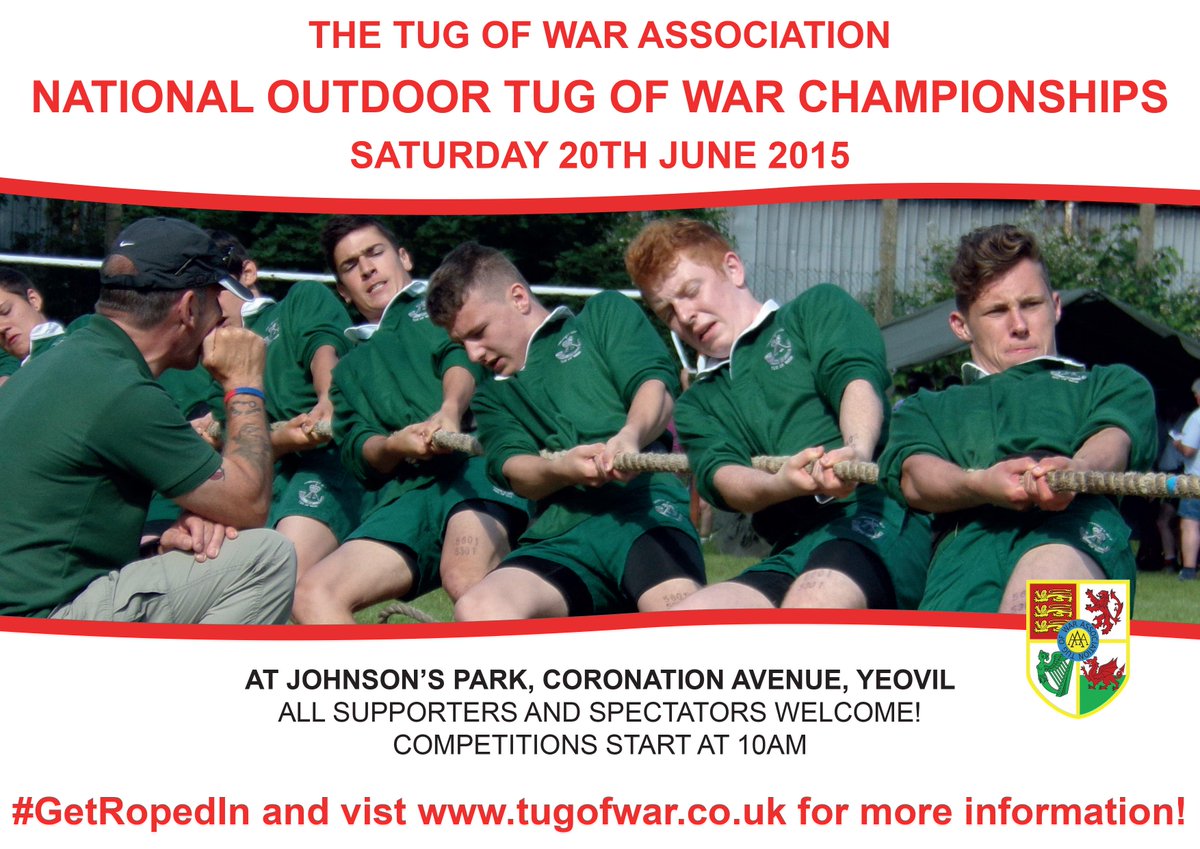 <a href="/tow_ovc/">Ovc tow </a> Did you know that the national #tugofwar champs takes place on Sat 20 June in #Yeovil? Please retweet