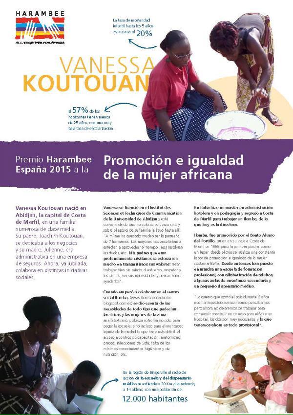 El Centro Rural Ilomba fue impulsado por #ÁlvarodelPortillo en Costa de Marfil y ahora lo apoya @Harambee_es