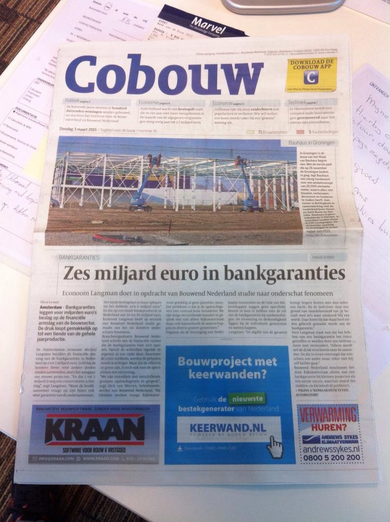 kraansoftware's tweet image. @kraansoftware in de @CobouwNL #bouwsoftware