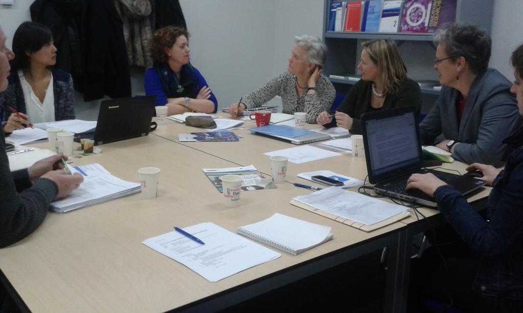 Vandaag zet de congrescommissie de puntjes op de i. Op naar een fantastisch congres! #Velon2015