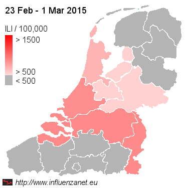 griepmeting's tweet photo. Nederland griept nog even door. Vlaanderen lijkt griepvrij https://t.co/zzmG3J7aTG http://t.co/Dsa7RGXjIc