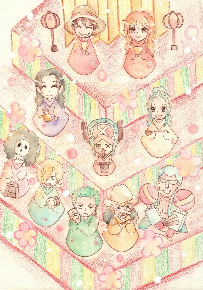 O Xrhsths かりんとう Sto Twitter 3月3日ひな祭り ワンピでひな祭り Http T Co Y6qbysue3s