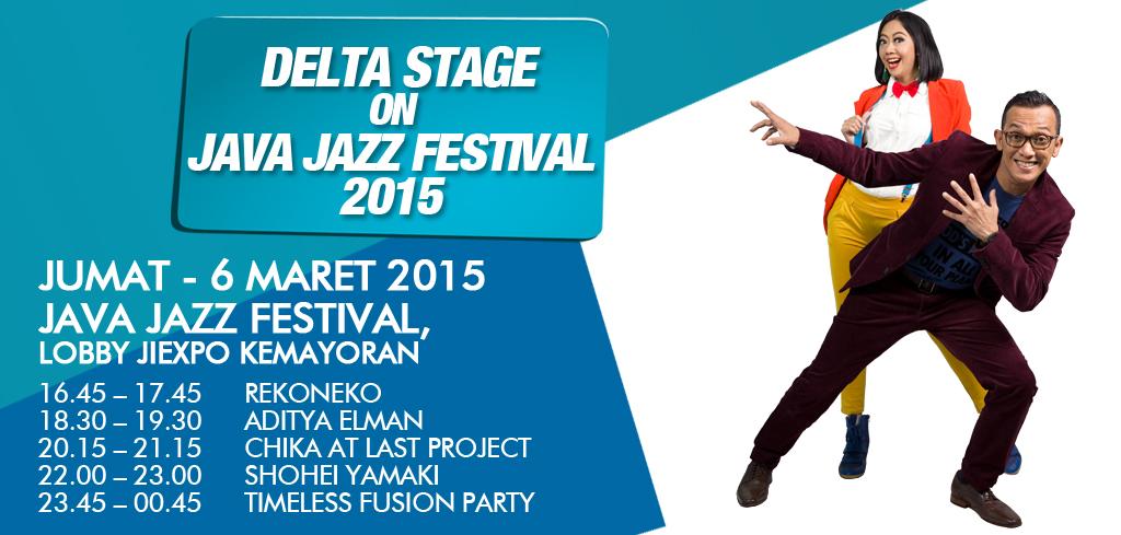 Delta_FM's tweet photo. Ini dia schedule performer di Delta Stage hari ini #DeltaJavaJazz http://t.co/8ENgq61pq1
