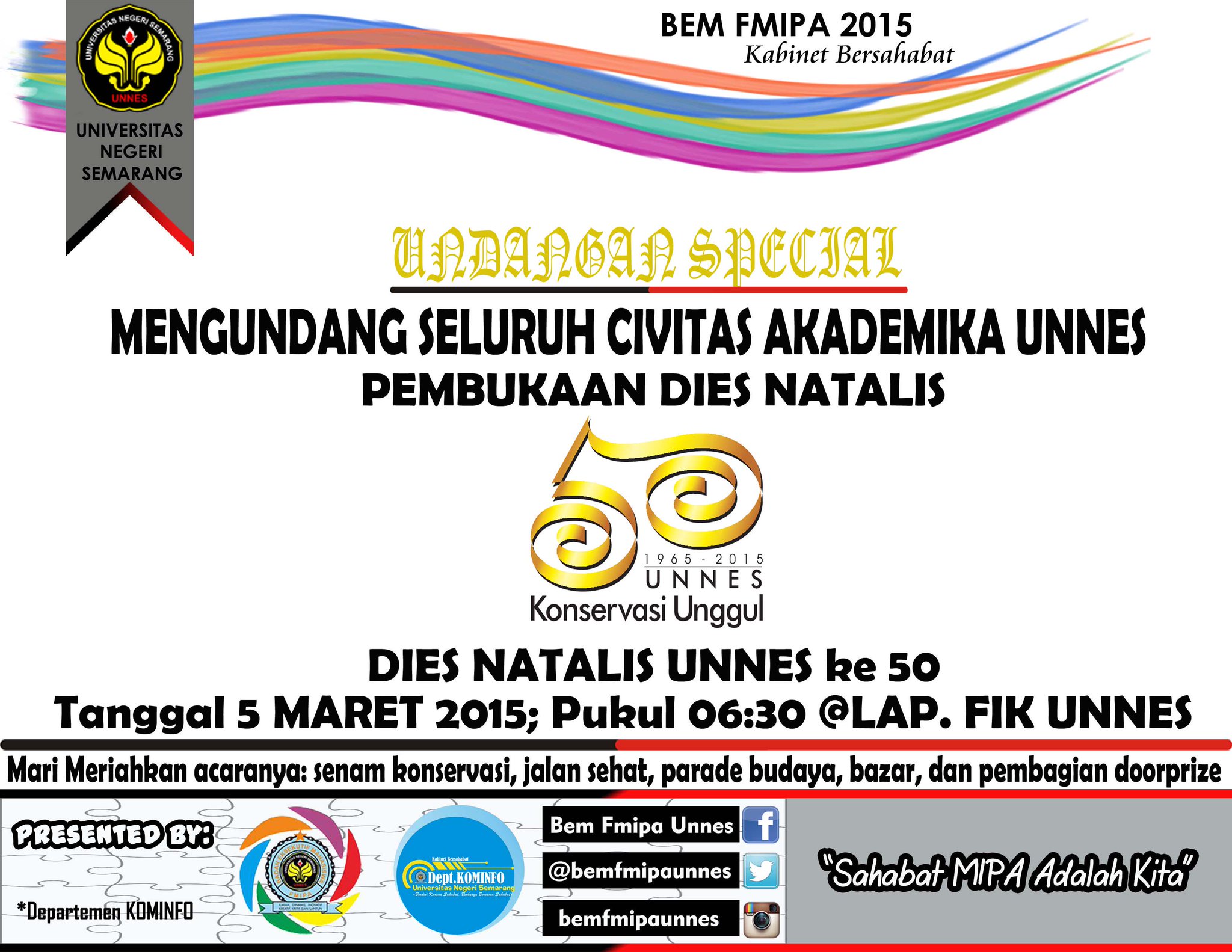 Undangan Dies Natalis : 15th Royal Dies Natalis Il Reale ...