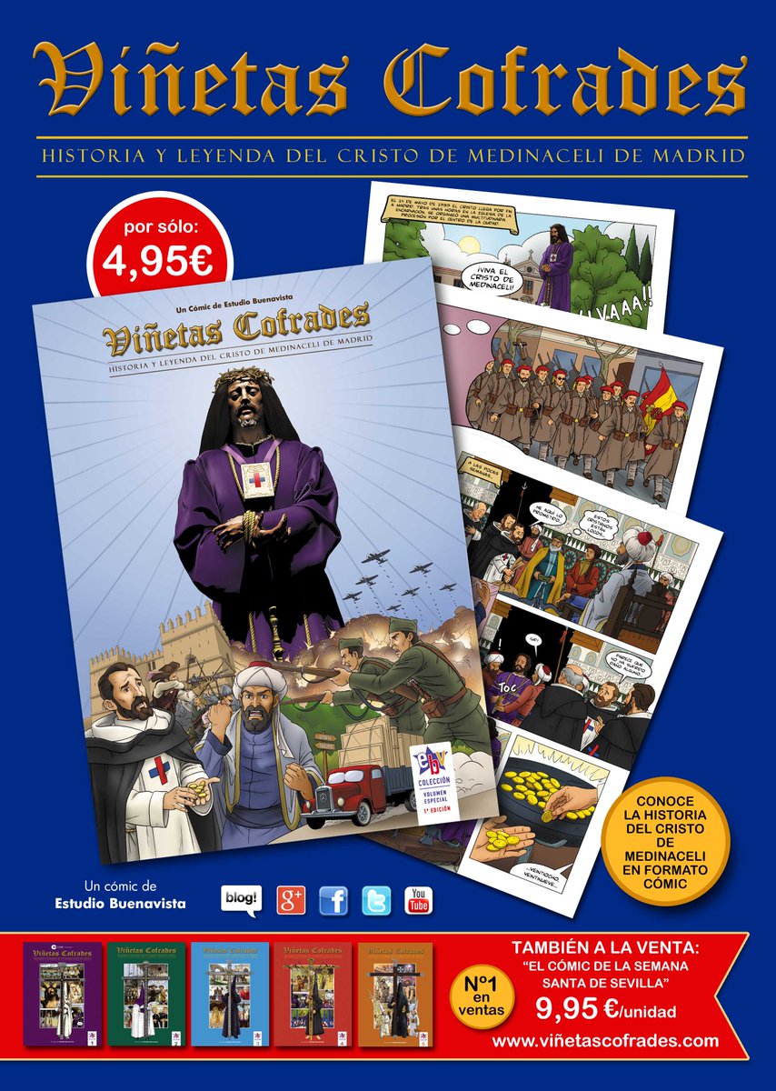El especial del Cristo de Medinaceli de venta tb en #Sevilla <a href="/iCofradeMadrid/">iCofrade Madrid</a> <a href="/MadridCofrade/">Madrid Cofrade</a> facebook.com/vinetascofrades