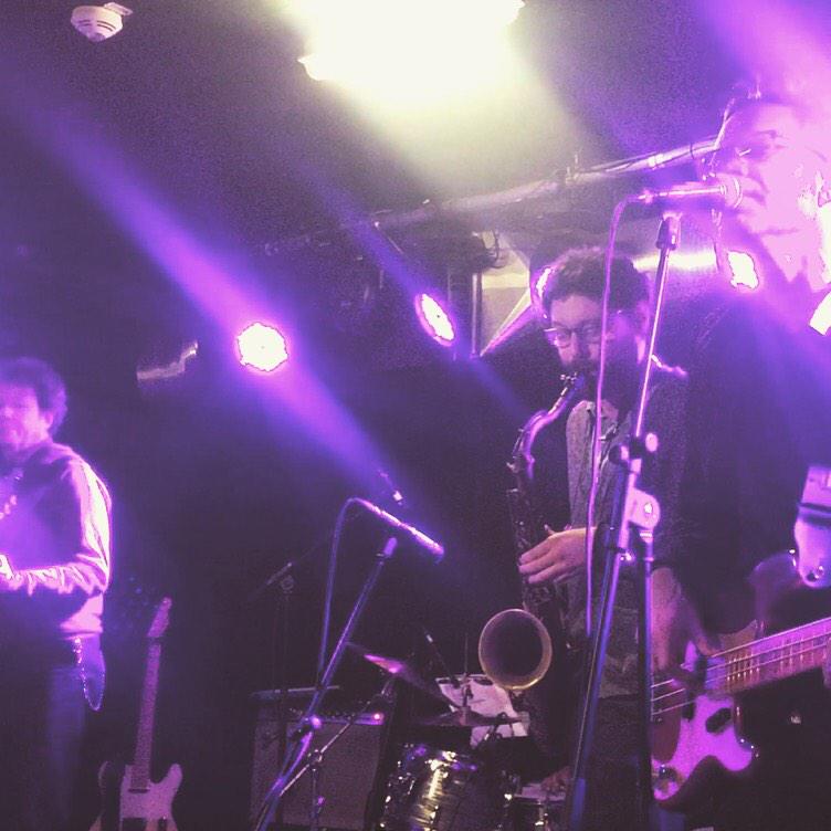 Andre Vida sat in with us last night @privatclub34 #Berlin photo by <a href="/mrmaxdax/">Max Dax</a> 🎶