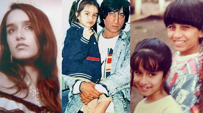 IN PICS:Happy Birthday Shraddha Kapoor:Rare childhood pics of Aashiqui girl 