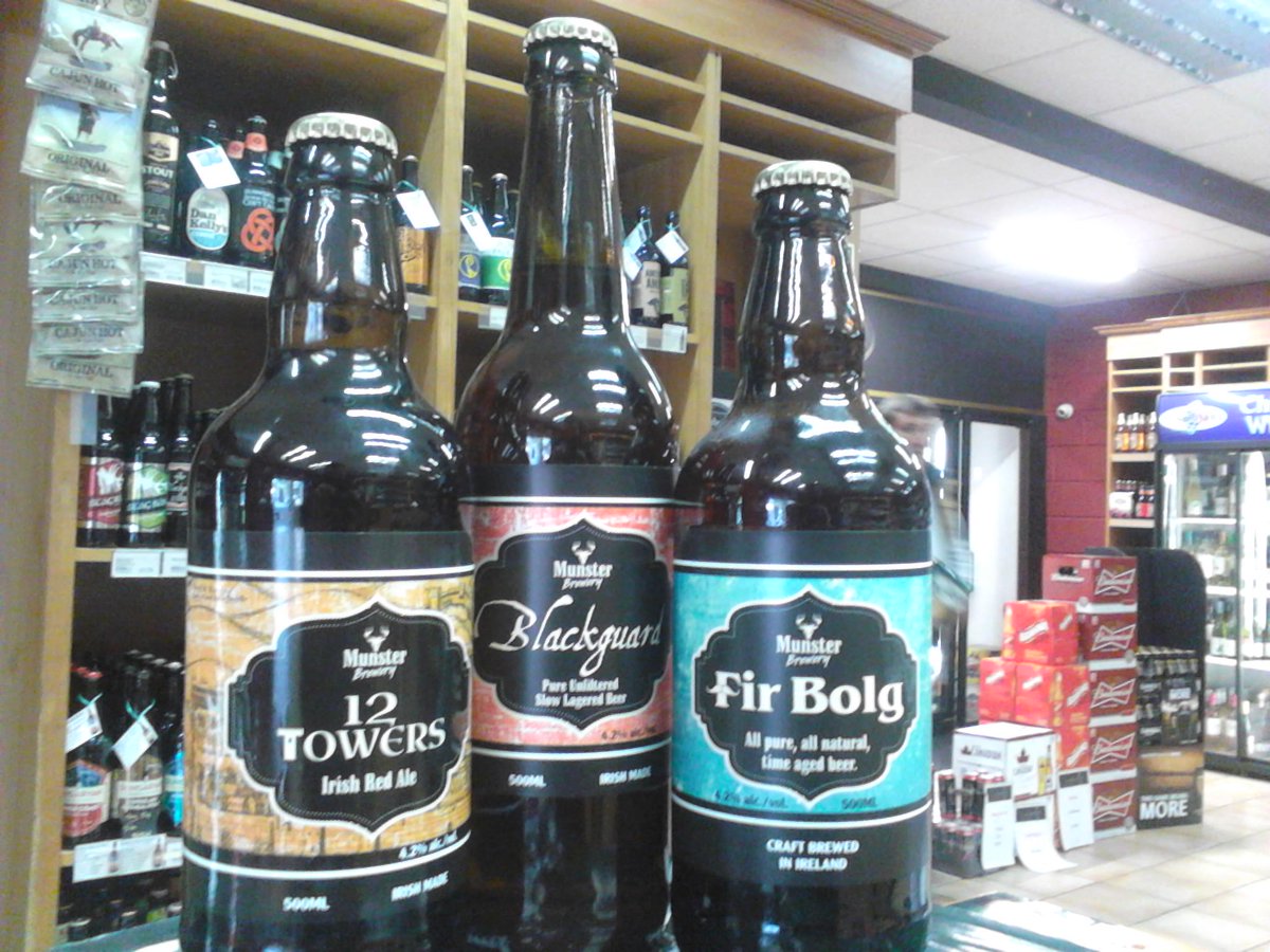 no21blarney's tweet photo. Another addition to @MunsterBrewery  range will  have a taste of this one '@NeilRedFM local brewer support cork http://t.co/4ZIs6lBzKy