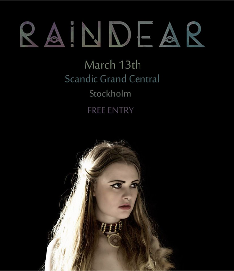 RaindearMusic's tweet photo. We will be playing a #free show in #Stockholm on March 13th at @ScandicGlobal Grand Central! http://t.co/KxQMdXdDS4