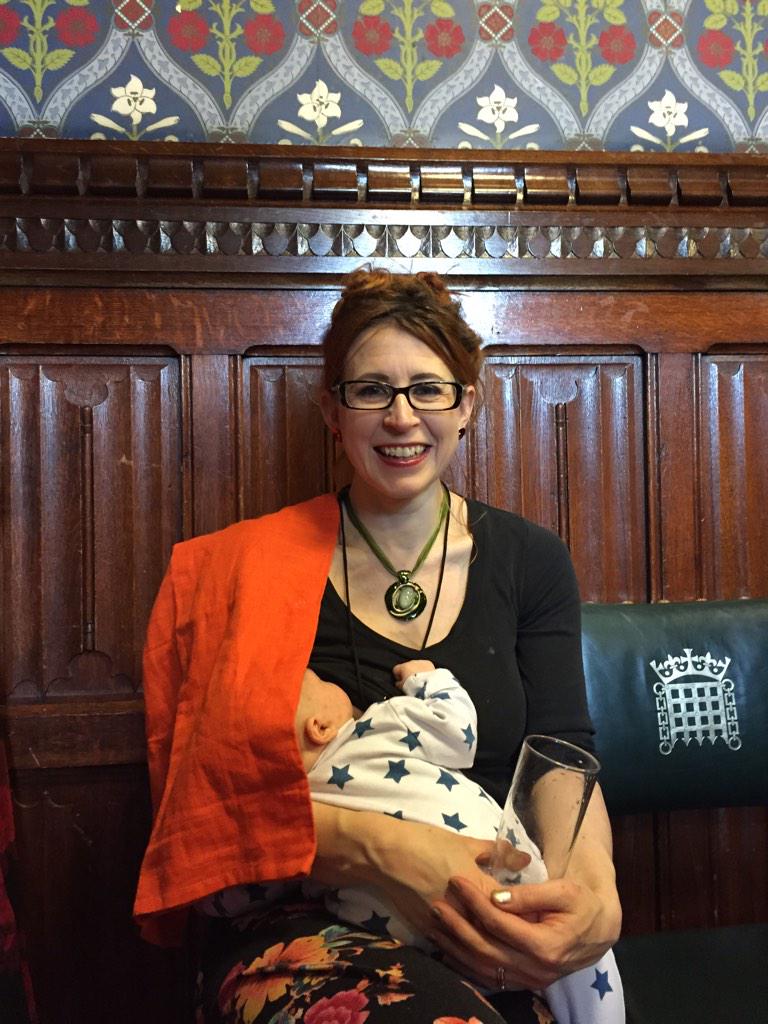 becnab's tweet photo. Detect Ovarian Cancer No! @SharonHodgsonMP @emmaredgreen  @TheEveAppeal  #ovariancancer and feed baby Ayrton at HoC! http://t.co/S03x76T9jR