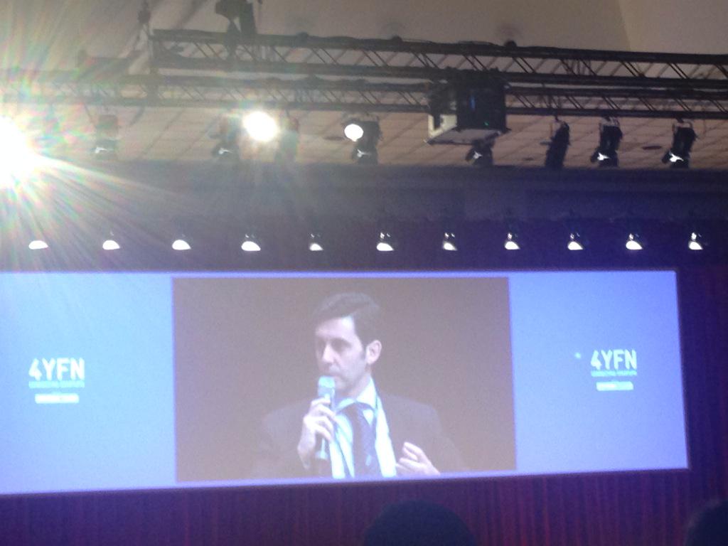 #4YFN  el Coo de <a href="/Telefonica/">Telefónica</a> comenta que el trafico de Data se multiplicara x11 en 5 años!! #eselinicio