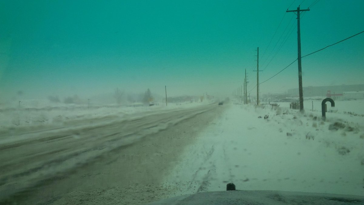 Winter storm hitting WR. Roads are snow covered and slick. Adjust your driving accordingly. See snow...go slow.