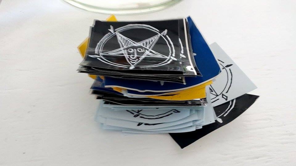 christwilson's tweet photo. tacky stack of 3.3 inch sigil sticks. delivered on 3/3 to @BartsBooksOjai #ojai #ojaiface #makemagick #getup http://t.co/5pa7t9FFKe