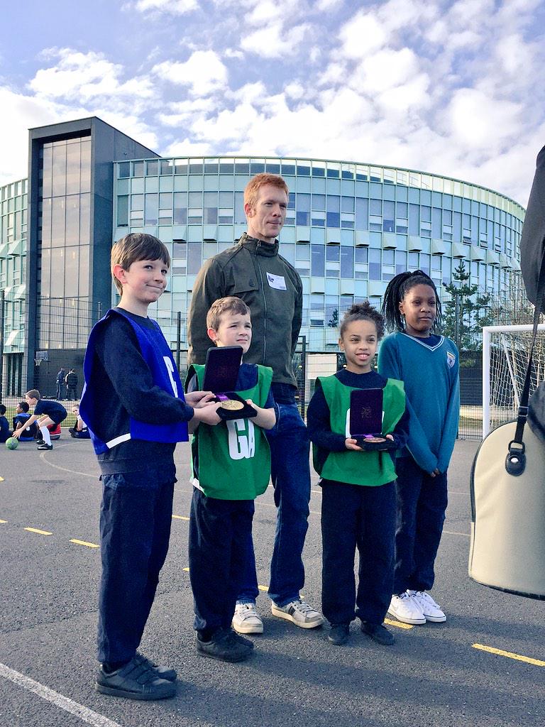 Ed_Clancy's tweet photo. Nice to finally visit @chobhamacademy  @ChobhamacadPE yesterday who have had a house named after me since 2012 http://t.co/39YBke8km9