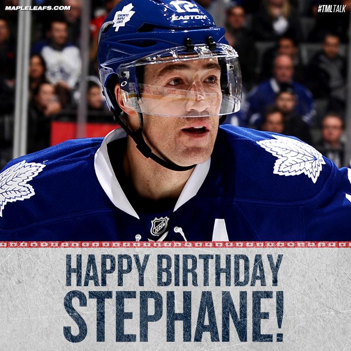 REmessage this to wish a happy birthday to defenceman Stephane Robidas. 