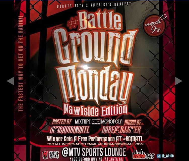 kool_lik_dat's tweet photo. I swear it's going down indie artist bring YA A game!!!! TTU!! #BattleGroundMonday #FLEXIN #Tribe #20West #Urban365 http://t.co/hIgMttI0Mg