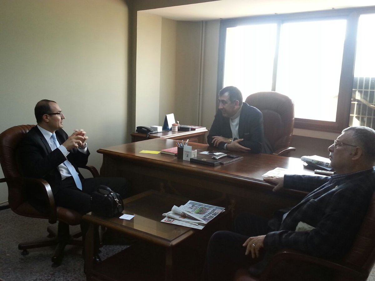 AK Parti İzmir Milletvekili A. Adayı <a href="/tancanuysal/">Prof. Dr. Tancan Uysal</a> federasyonumuzu ziyaret etti.