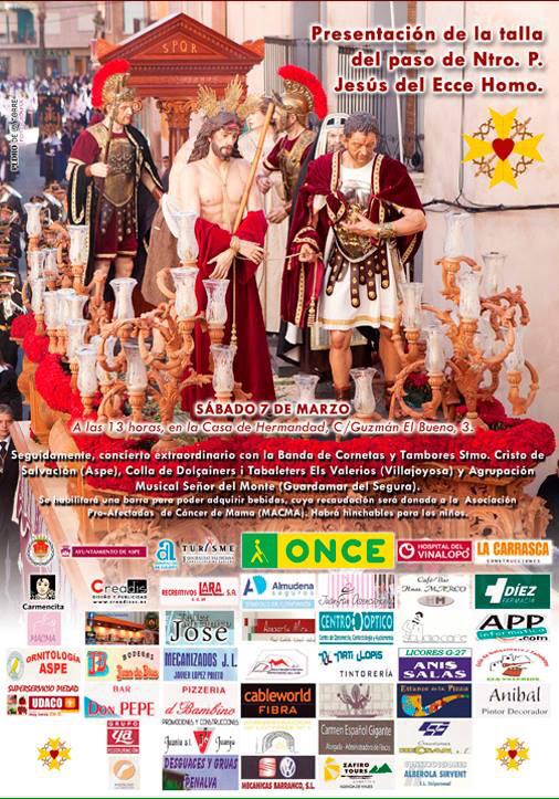 Este dissabte tenim Concert en Aspe a migdia