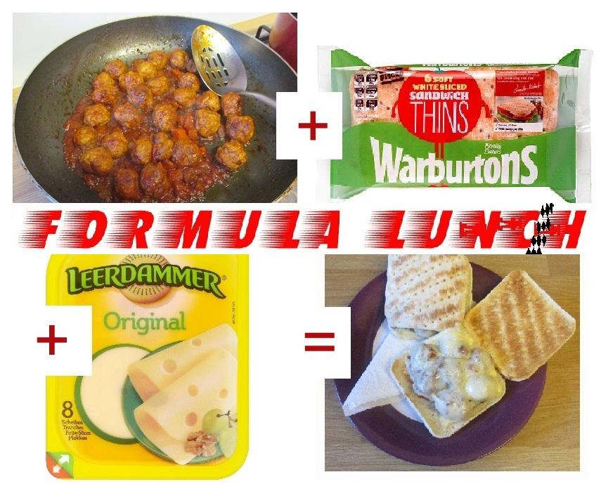 EpicSandwich's tweet image. For lunch today we went and cooked ourselves a meatball sandwich. #F1 #TogetherWeCook #FormulaLunch