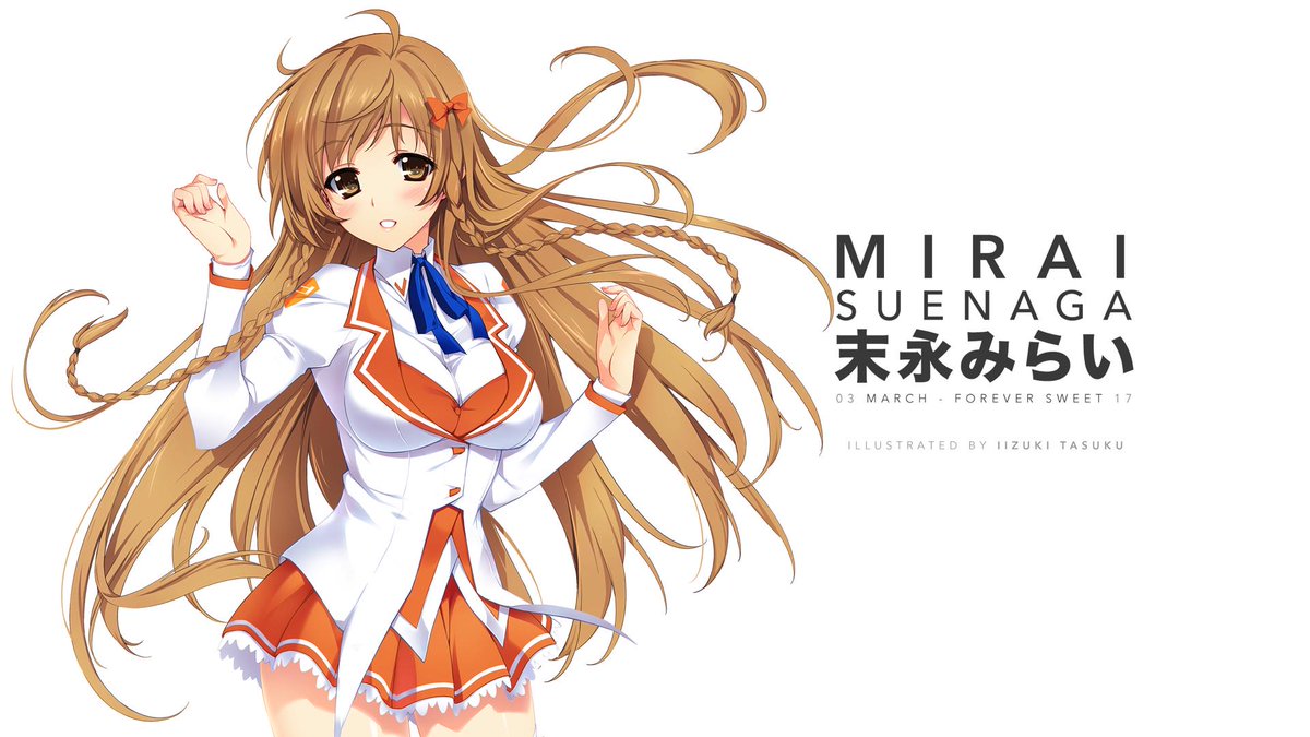 Danny Choo Sur Twitter Mirai Suenaga Birthday Illustration By Iizuki Tasuku Sensei みらいちゃん誕生日 イラストby 唯々月たすく先生 Http T Co Moehkxwe7q Http T Co Bsmun7wxzo