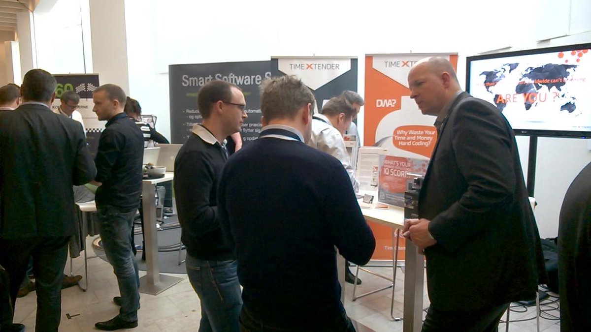 TimeXtender's tweet image. Action at the TimeXtender booth #SQLRally