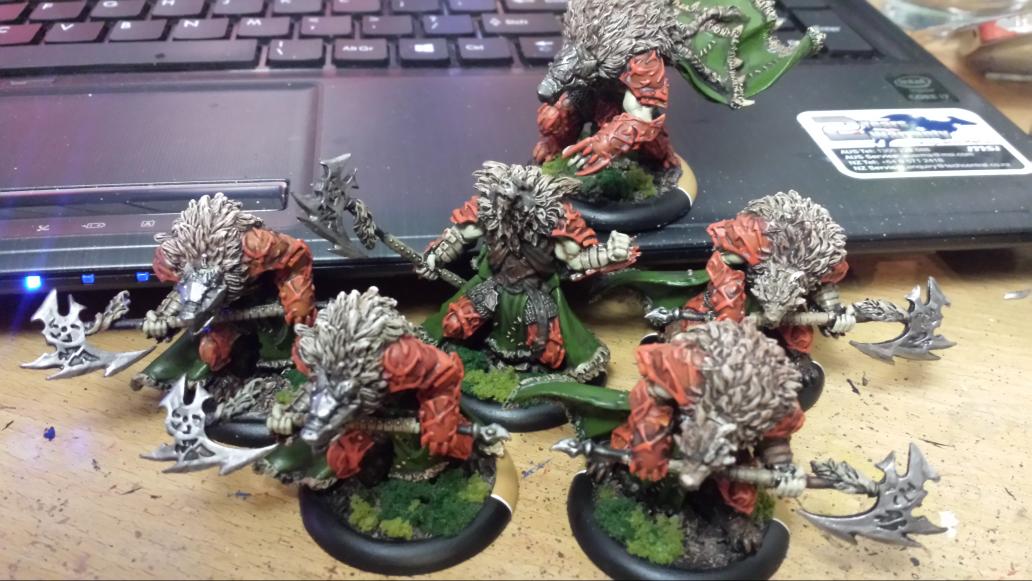 Aza_Thompson's tweet photo. Skin walkers ready for @WMHChampsWA in a couple of weeks! #WhatNerf ? http://t.co/yzYzMYvBHs
