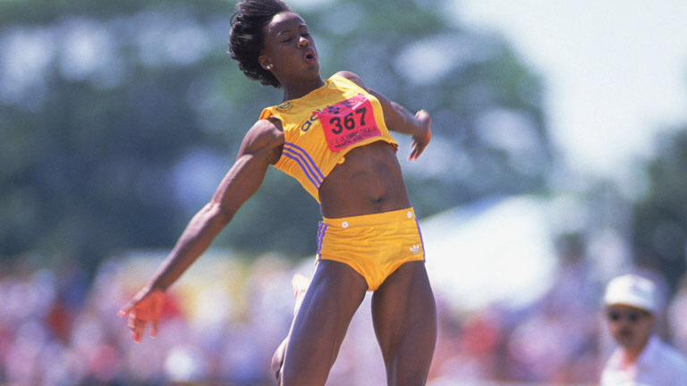 Happy Birthday to one of the greatest heptathlon athletes & long jumpers of all time-Jackie Joyner  