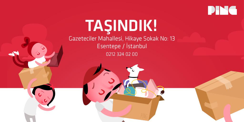 pingdigital's tweet photo. Ping yeni yerinde ve her zamanki saatinde sizlerle... http://t.co/1ObGnNBsdR