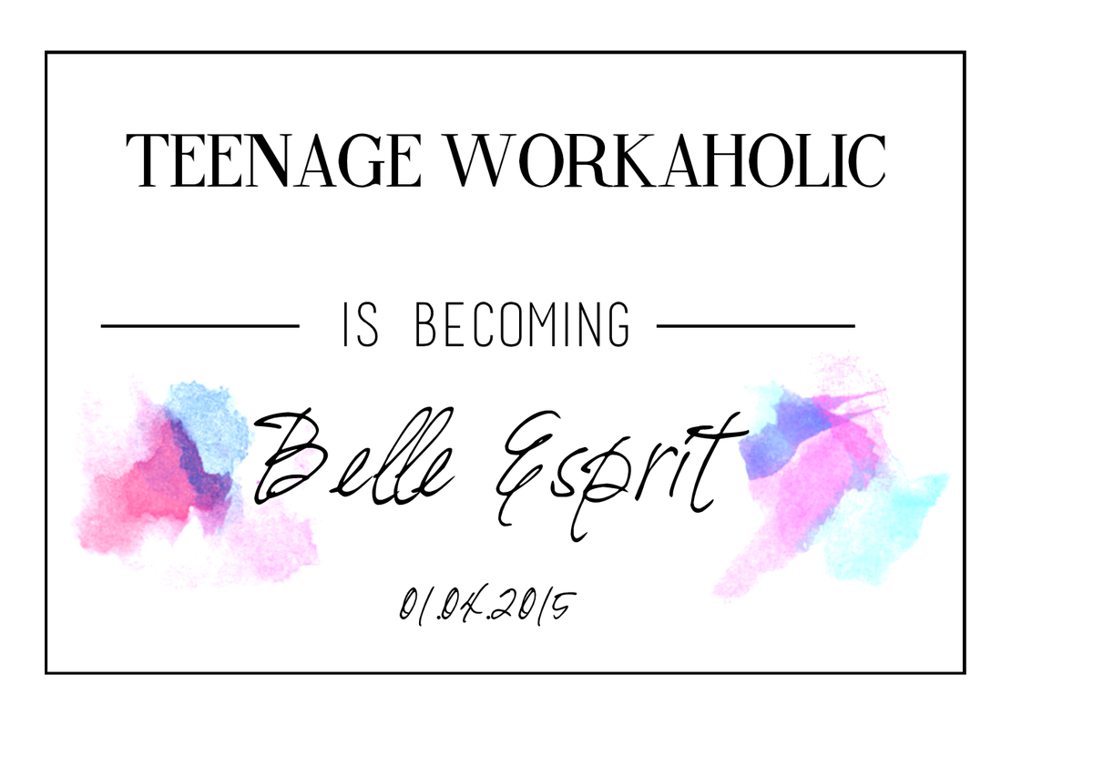 lornaeblog's tweet photo. BIG NEWS! Coming Soon to TW.....#belleesprit #Teenworkaholic @FemaleBloggerRT http://t.co/rag7Gv1knz