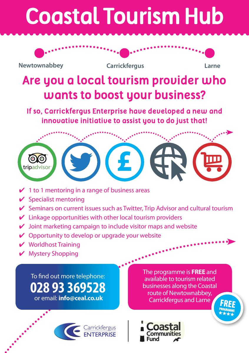 Carrick Enterprise (@carrickenter) on Twitter photo #Belfasthour #AntrimHour <a href="/CarrickfergusBC/">Carrickfergus BC</a> @carrickonline1 <a href="/CarrickForum/">Carrickfergus Community Forum</a> <a href="/Carrick_Times/">Carrick Times</a> Free tourism support programme #Belfasthour #AntrimHour <a href="/CarrickfergusBC/">Carrickfergus BC</a> @carrickonline1 <a href="/CarrickForum/">Carrickfergus Community Forum</a> <a href="/Carrick_Times/">Carrick Times</a> Free tourism support programme