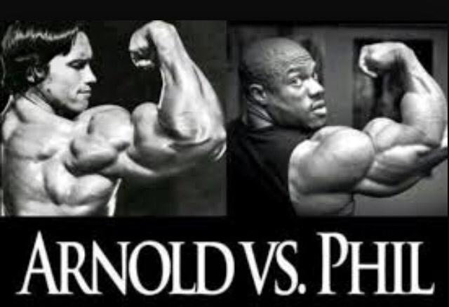 MAXOUTMuscle's tweet image. Who's your favorite? Arnold or Phil?