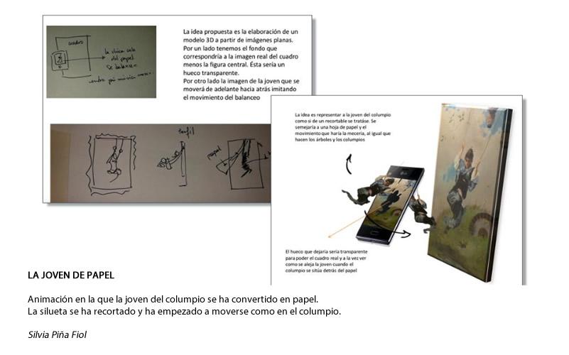 EspacioJovenUni's tweet photo. 'La joven de papel' de Silvia Piña Fiol #Imaginarte. RT para votar a esta obra en nuestro concurso. http://t.co/My42hFsnKc